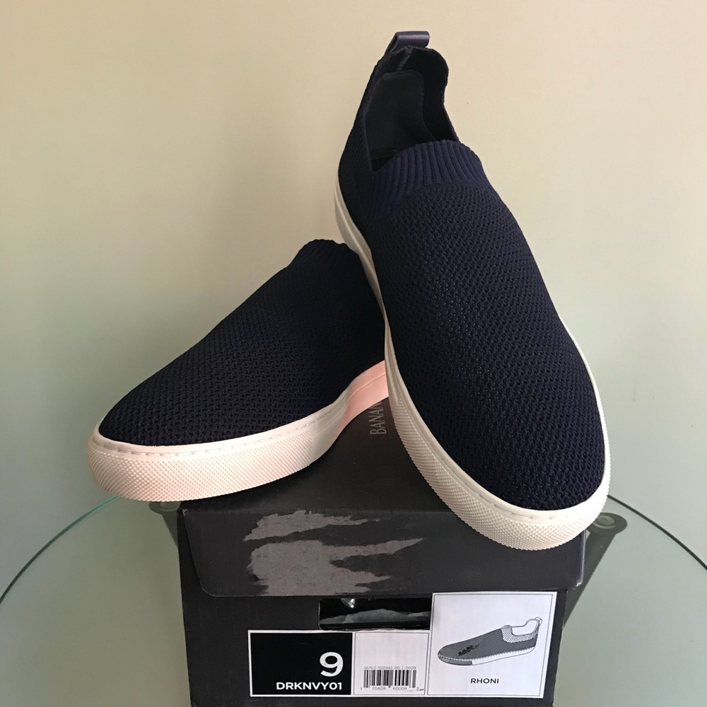 Banana Republic Rhoni Knit Sock-like Sneakers Sz 9